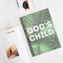 Load image into Gallery viewer, God’s Child Spiral Notebook - Ruled Line
