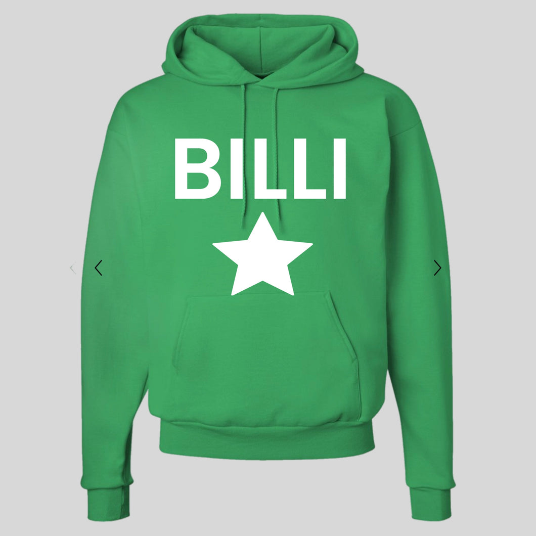 Billi Logo Hoodie - Green