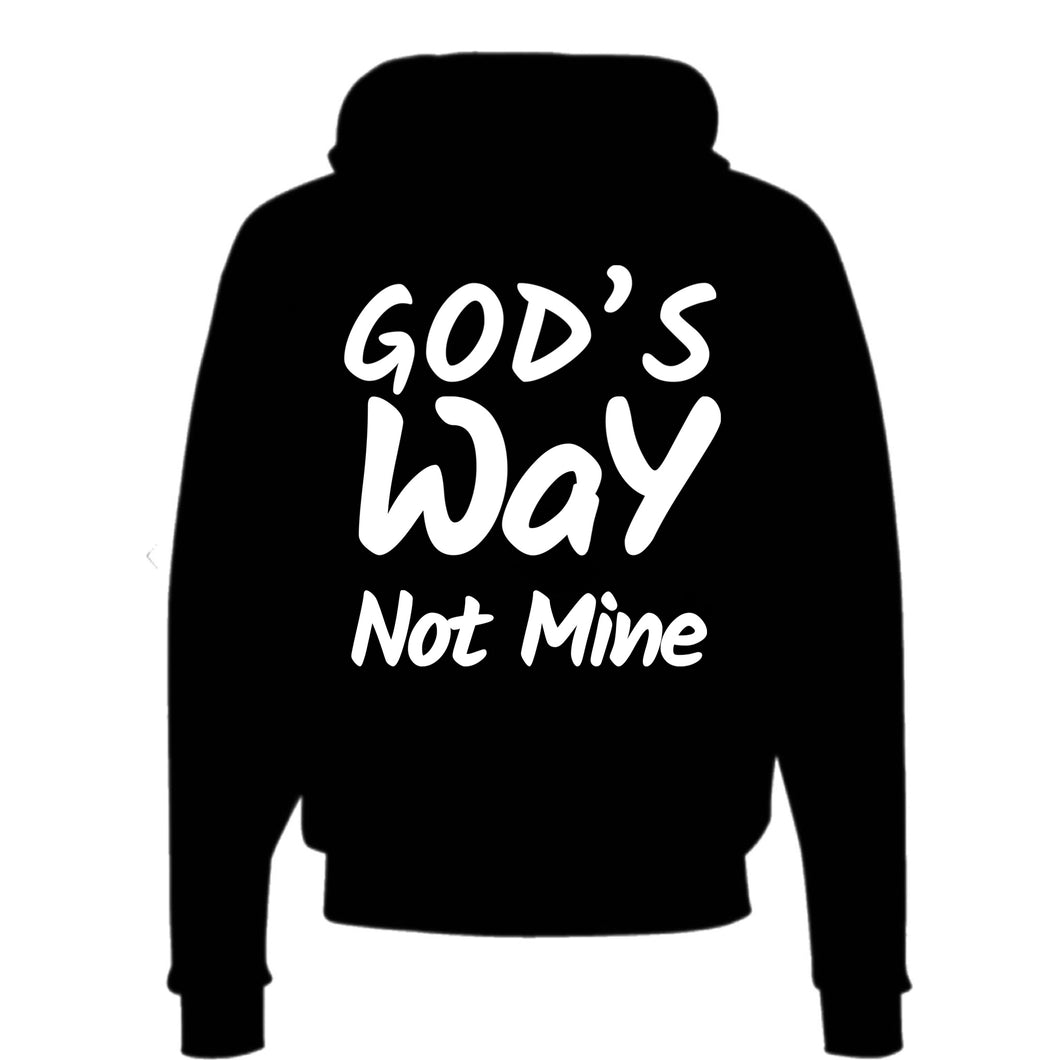 God's Way Black Hoodie