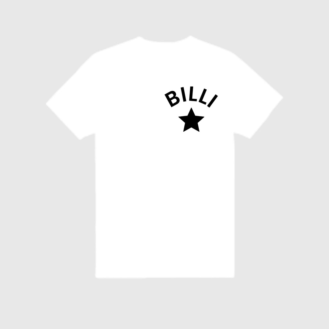 Billi Pocket Logo Tee - White
