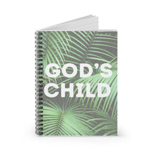 Load image into Gallery viewer, God’s Child Spiral Notebook - Ruled Line
