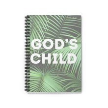 Load image into Gallery viewer, God’s Child Spiral Notebook - Ruled Line
