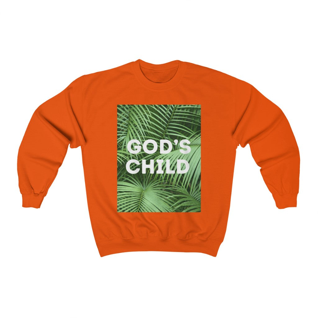 Adult Unisex “Gods Child” Crewneck Sweatshirt
