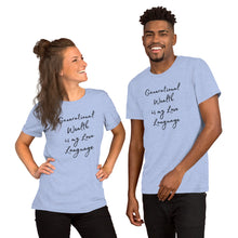 Load image into Gallery viewer, Generational Wealth Unisex t-shirt
