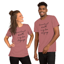 Load image into Gallery viewer, Generational Wealth Unisex t-shirt
