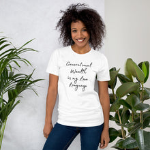 Load image into Gallery viewer, Generational Wealth Unisex t-shirt
