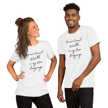 Load image into Gallery viewer, Generational Wealth Unisex t-shirt
